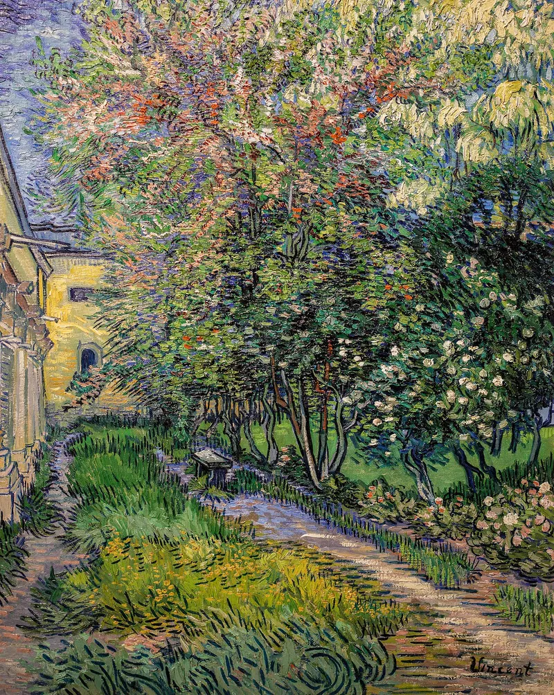 The Garden of Saint-Paul Hospital (May)
