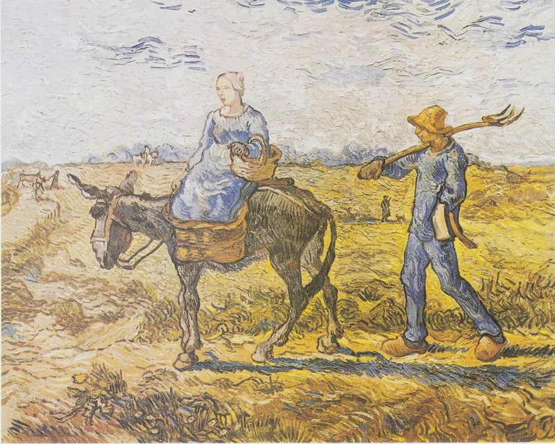 Morning: Going out to Work (after Millet)