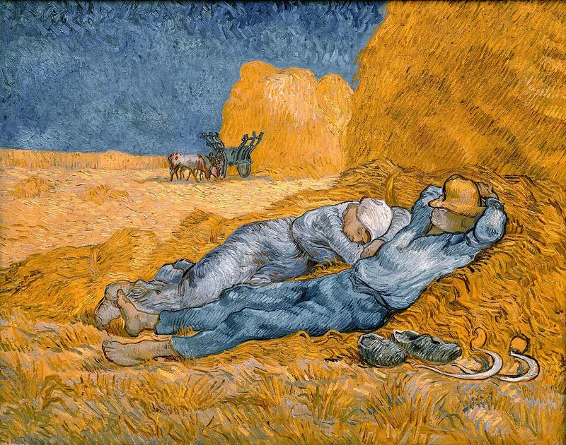 Noon — Rest (after Millet)