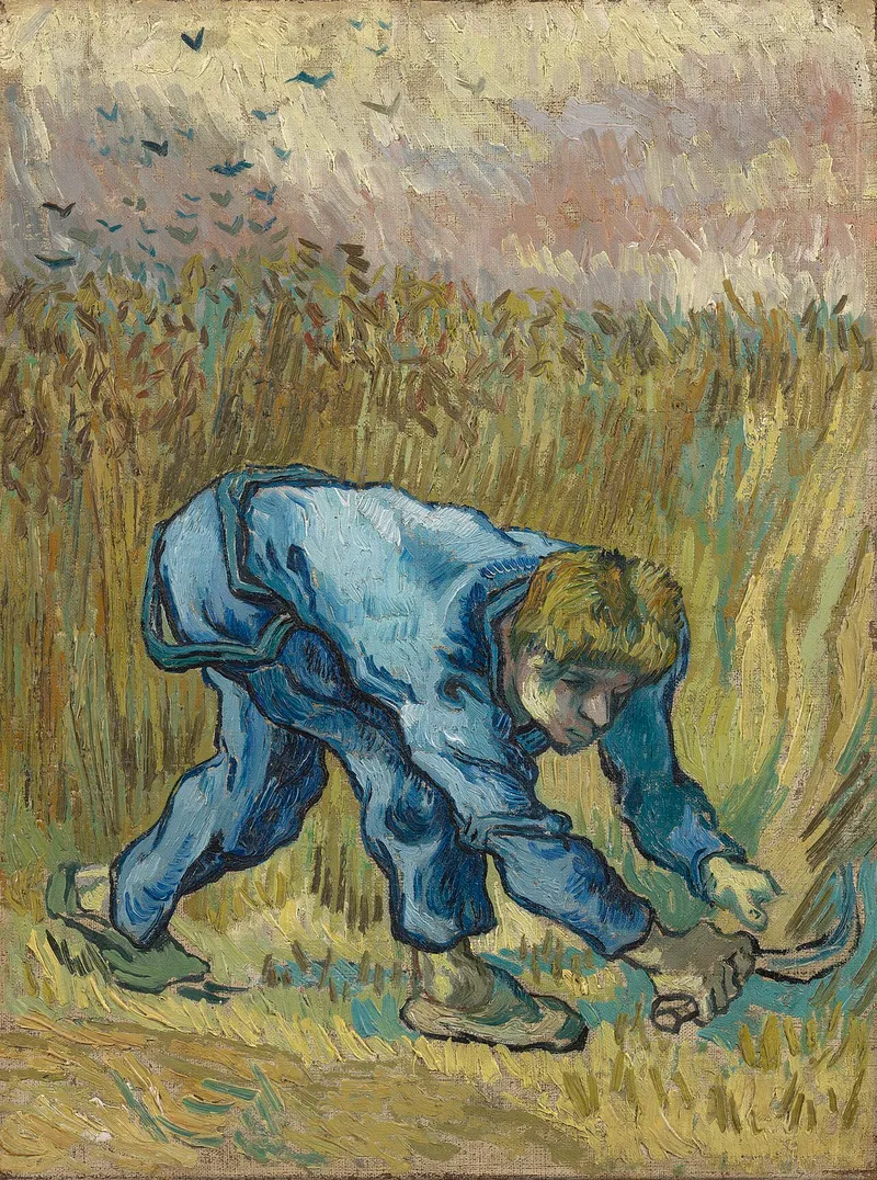Reaper with Sickle (after Millet)
