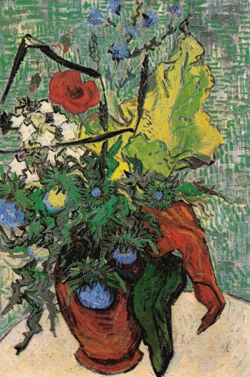Wild Flowers in a Vase
