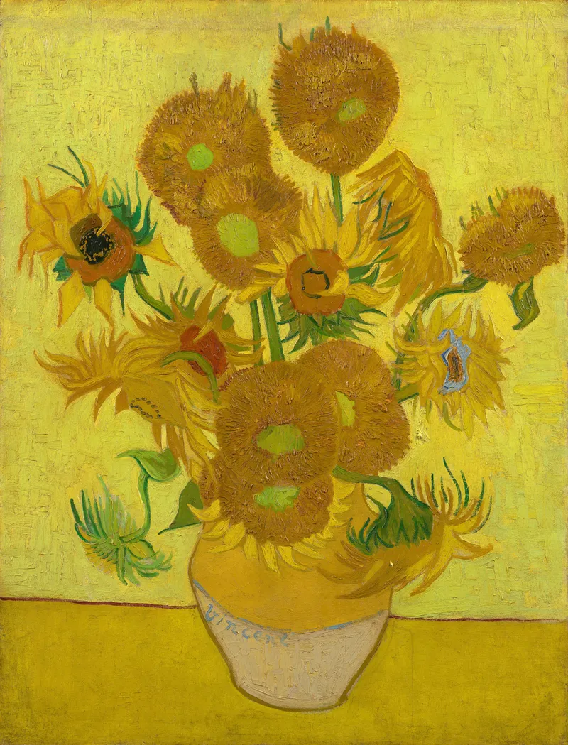 Sunflowers (fifteen, repetition)
