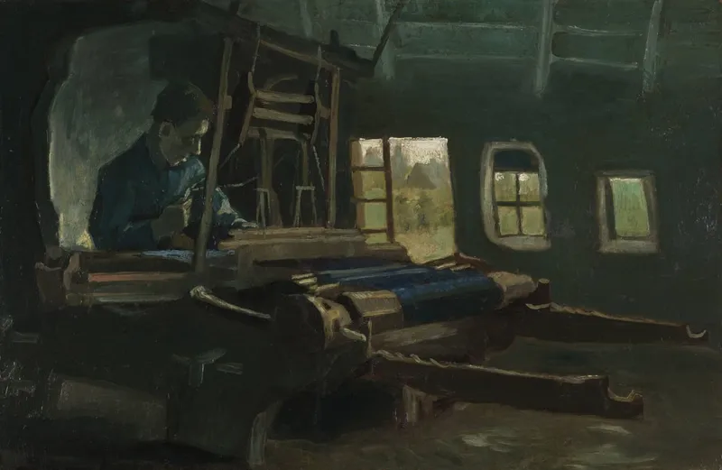 Weaver: Interior with Three Windows