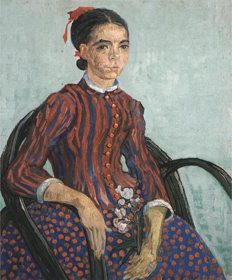 フィンセント・ファン・ゴッホ、『ラ・ムスメ』、1888、アルル