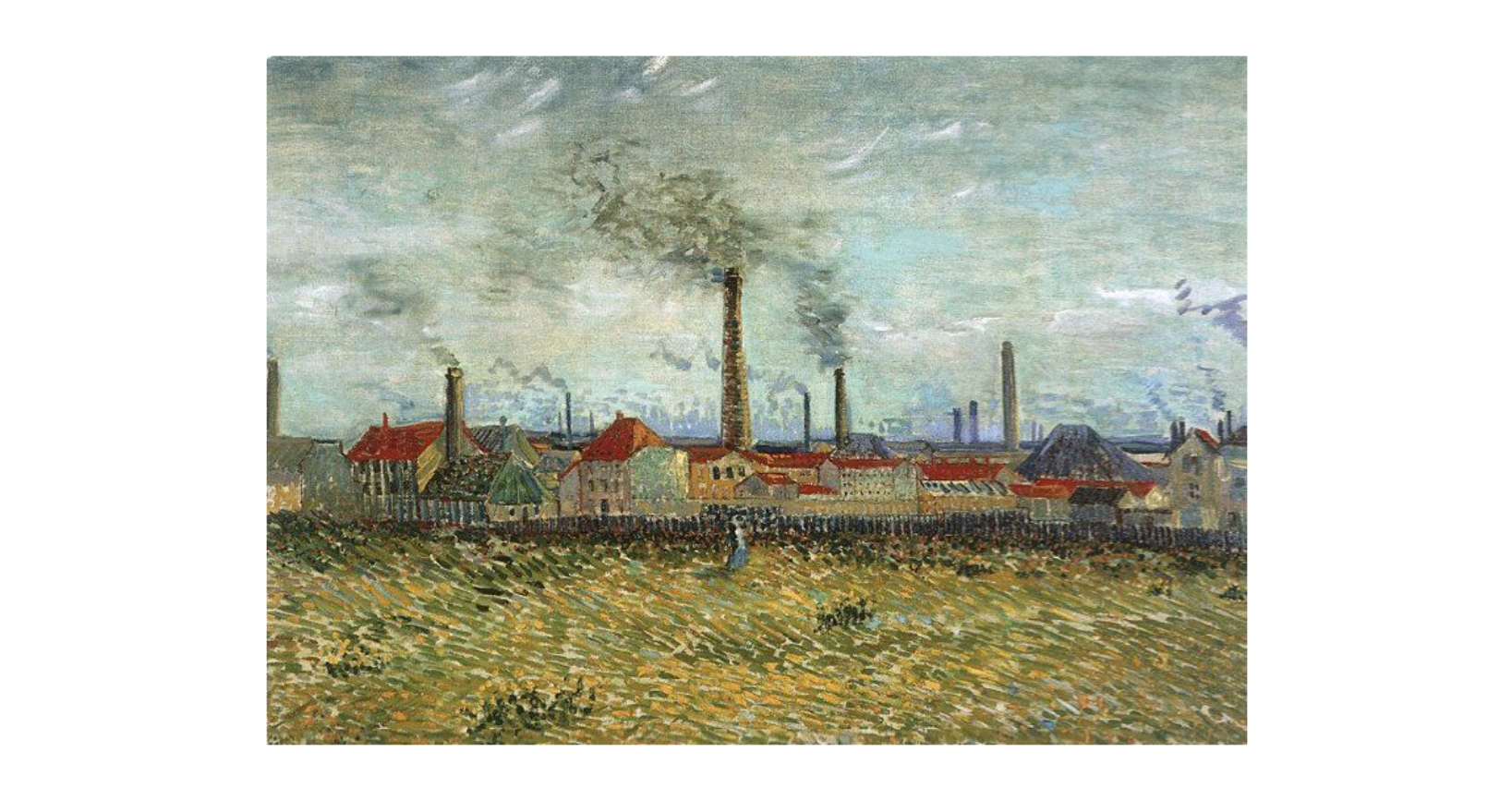 Vincent van Gogh, Asnières landscape series, 1887, Asnieres