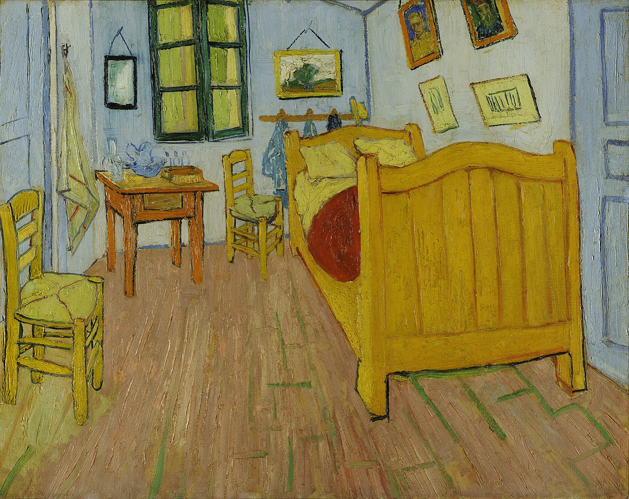 Vincent van Gogh, The Bedroom, 1888, Arles