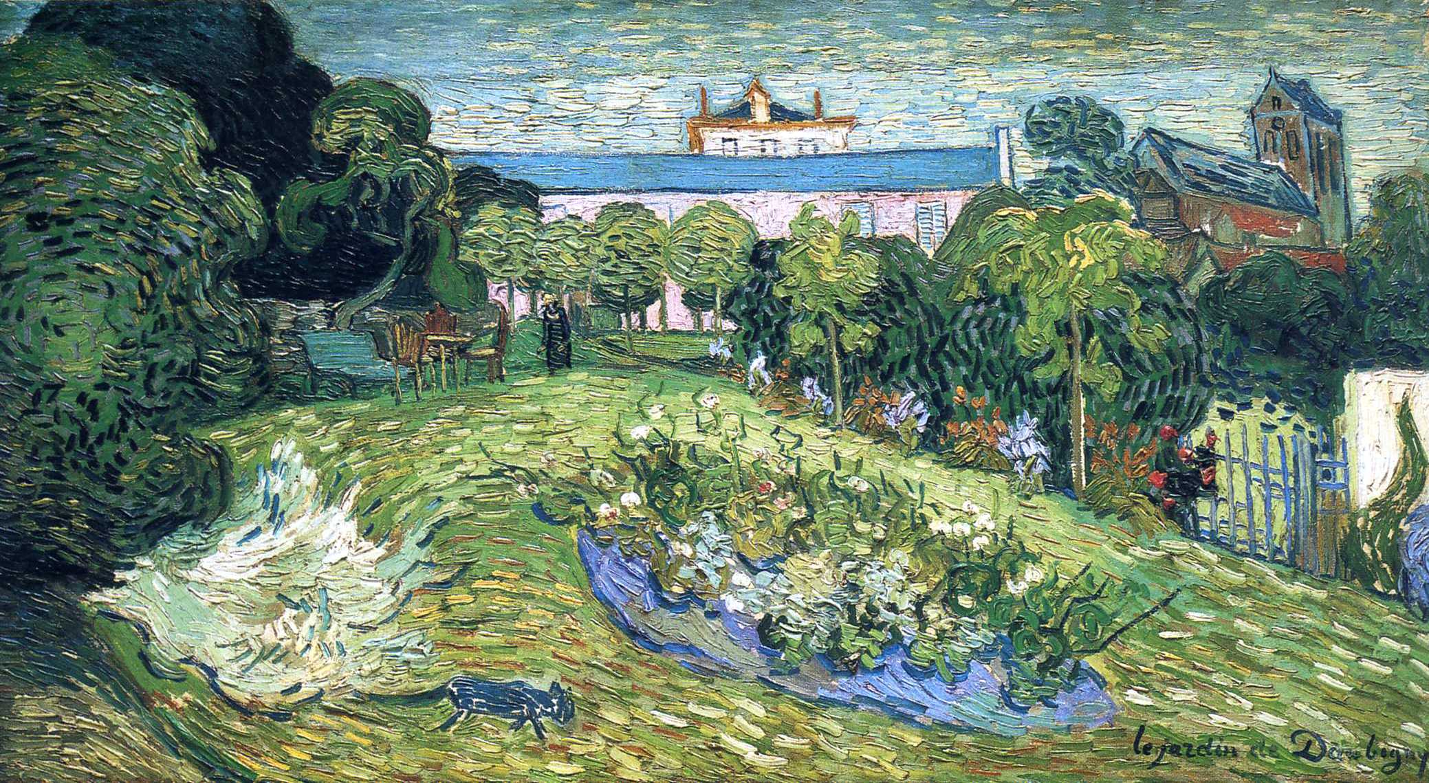 Vincent van Gogh, Daubigny's Garden (large version), 1890, Auvers-sur-Oise