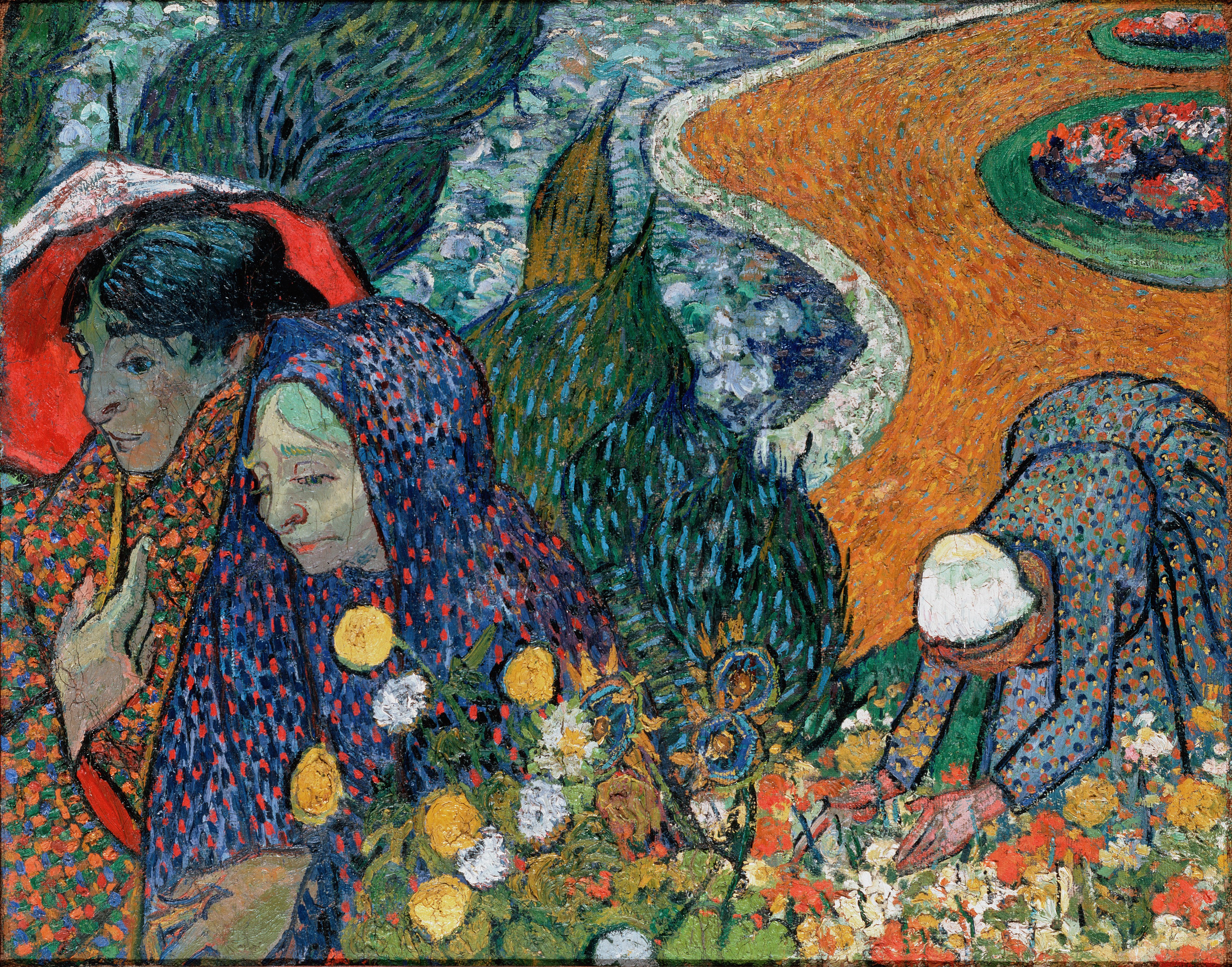 Vincent van Gogh, Memory of the Garden at Etten, 1888, Arles