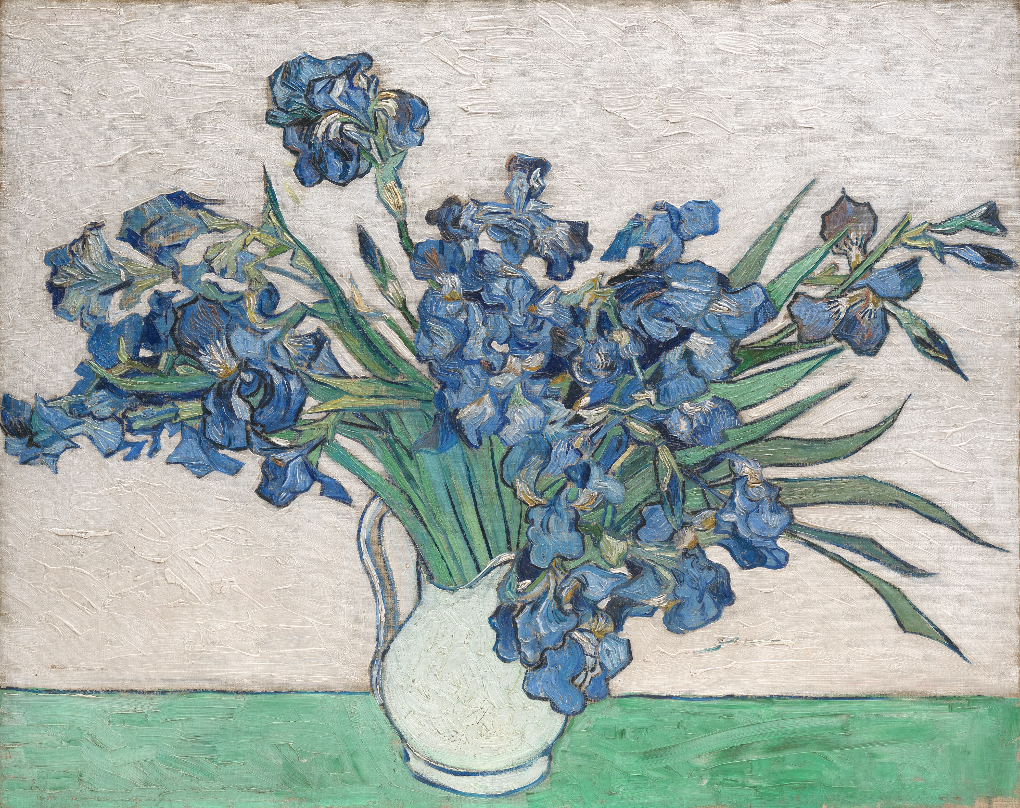 Vincent van Gogh, Irises, 1889, Saint-Rémy-de-Provence