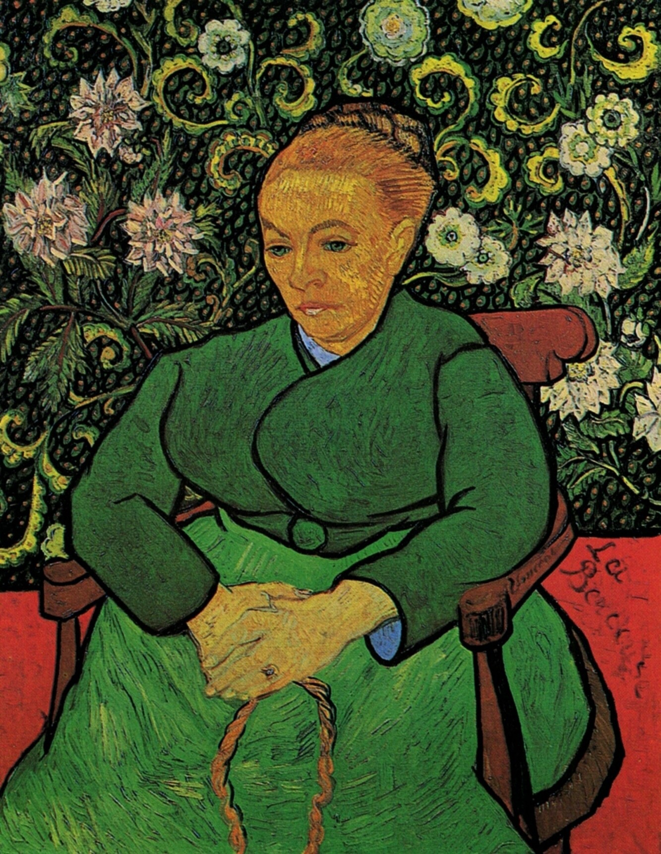 Vincent van Gogh, La Berceuse (Augustine Roulin), 1889, Arles