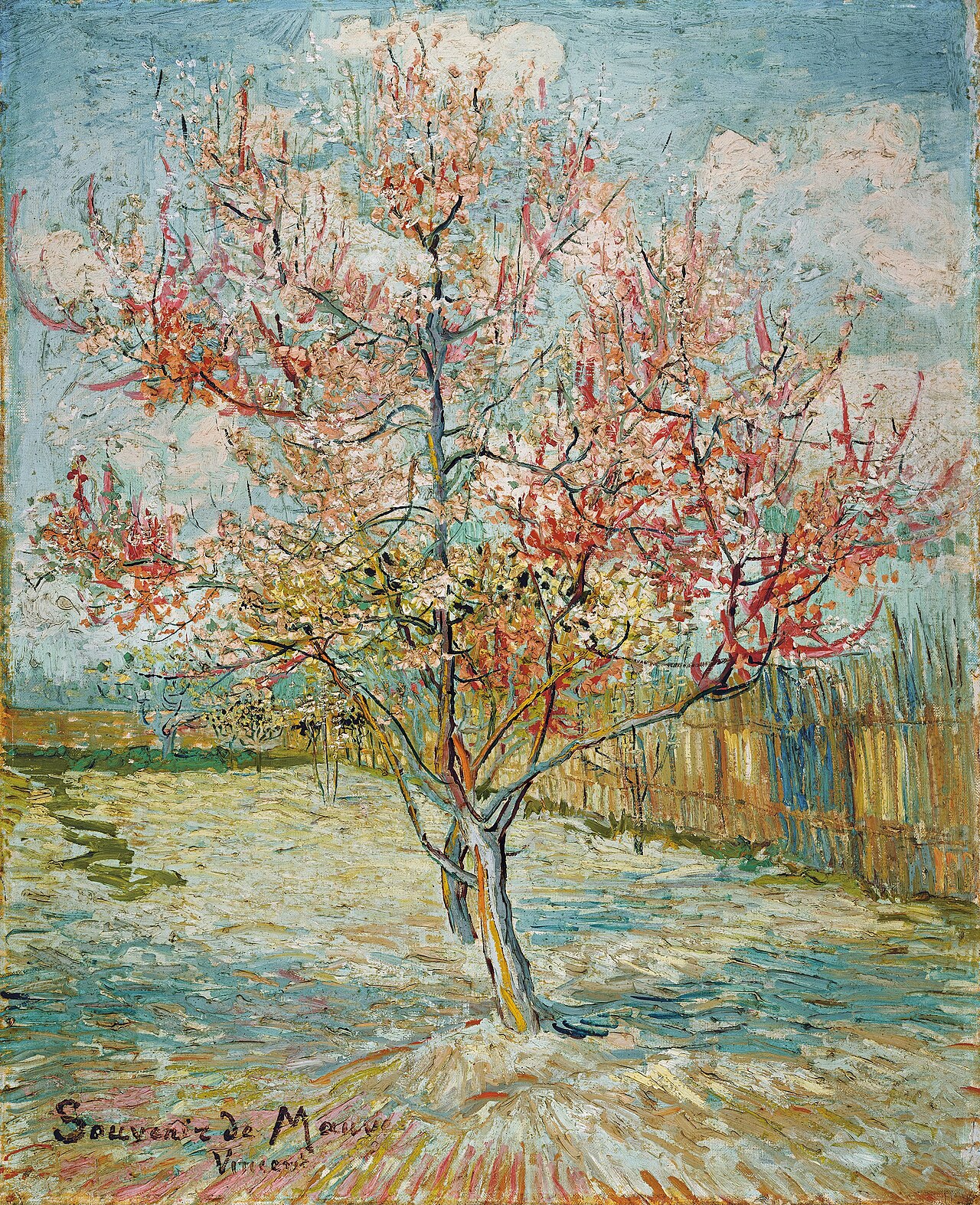 Vincent van Gogh, The Pink Peach Tree, 1888, Arles