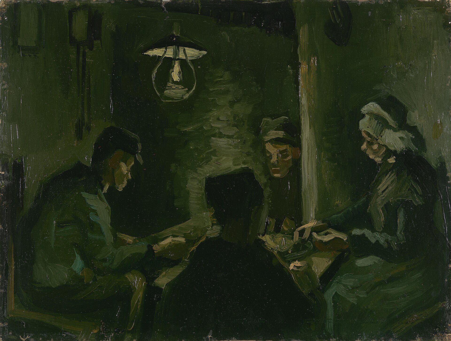 Vincent van Gogh, Study for The Potato Eaters, 1885, Nuenen