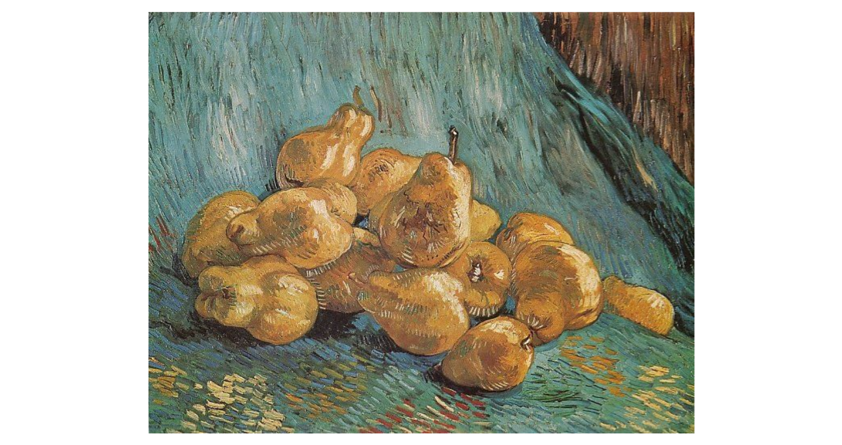 Vincent van Gogh, Still Life with Quinces and Lemons, 1887, Paris