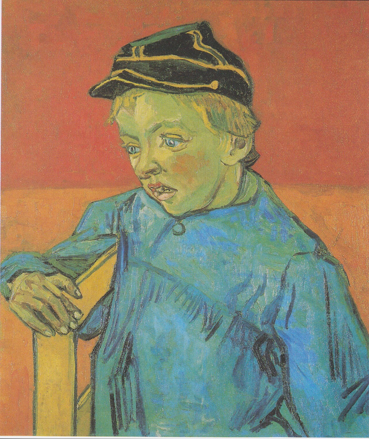 制服帽の少年（カミーユ・ルーラン）