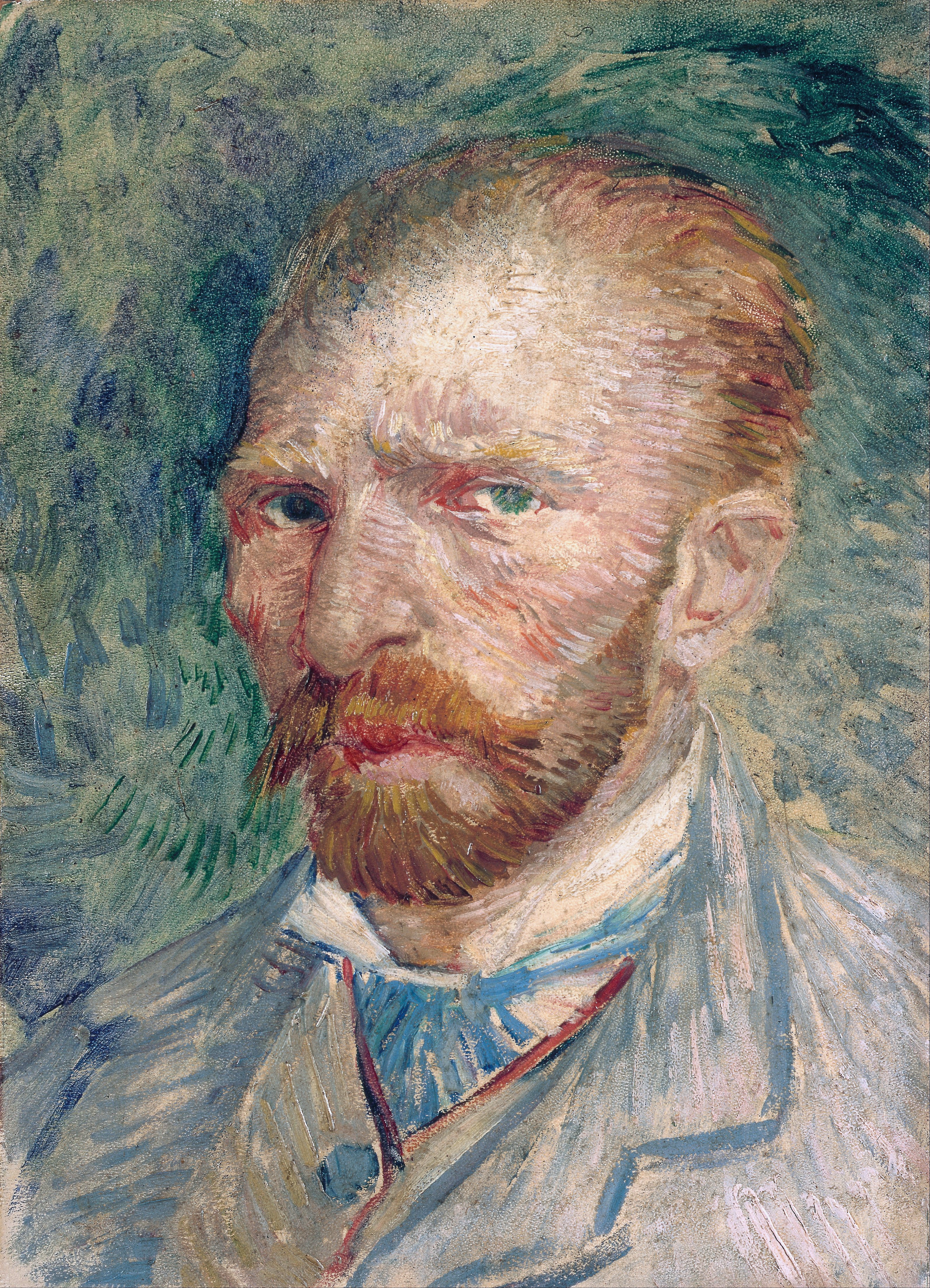 Vincent van Gogh, Self-Portrait at the Easel, 1888
