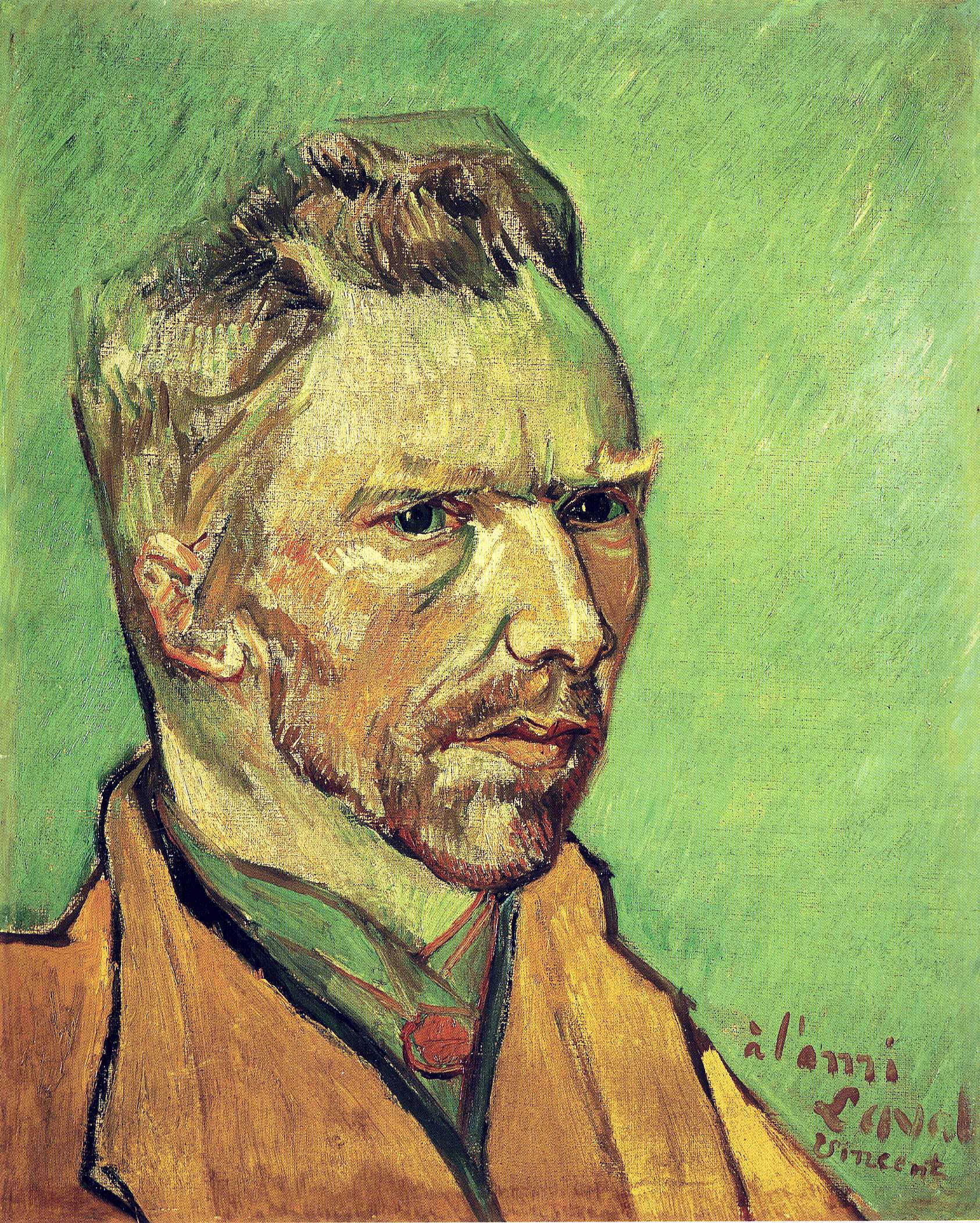 Vincent van Gogh, Self-Portrait (Arles, late summer), 1888