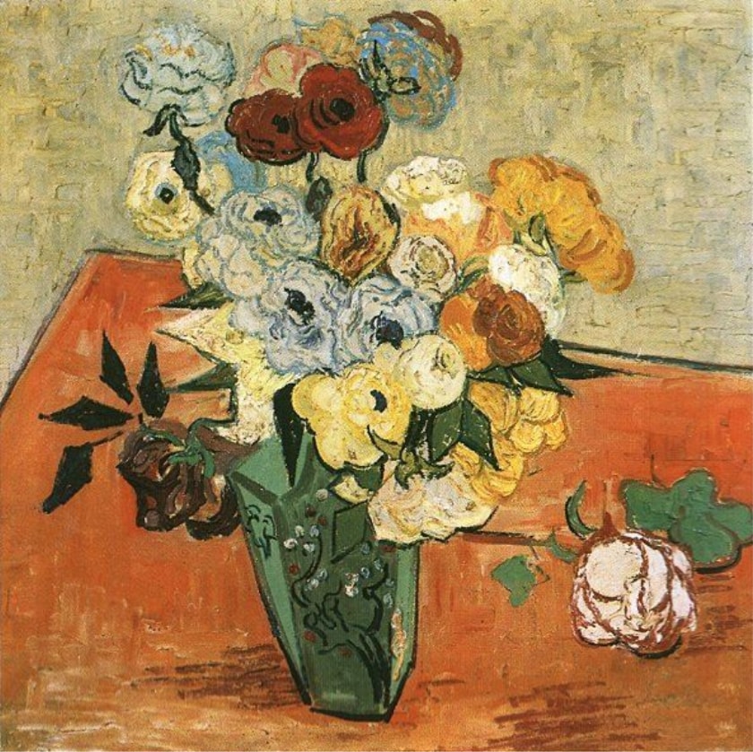 Roses and Anemones