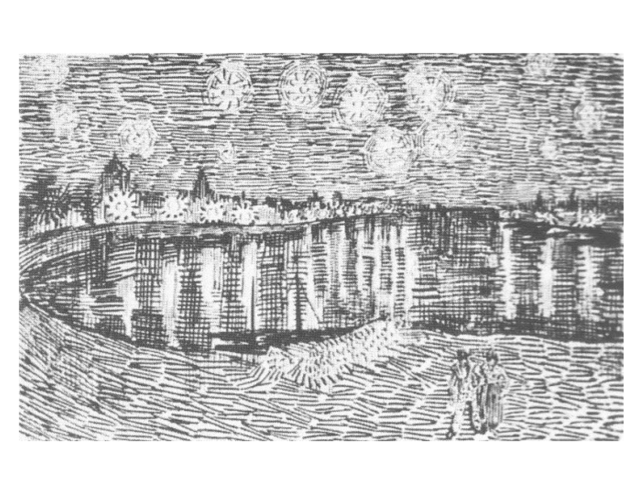 Vincent van Gogh, Letter sketch (let691, sketch enclosed), 1888, Arles