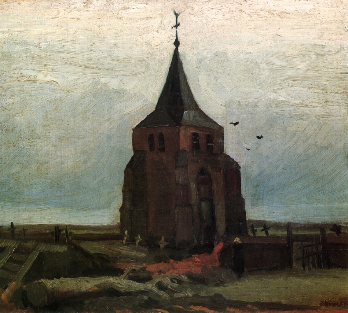 Vincent van Gogh, The Old Tower at Nuenen, 1884, Auvers-sur-Oise