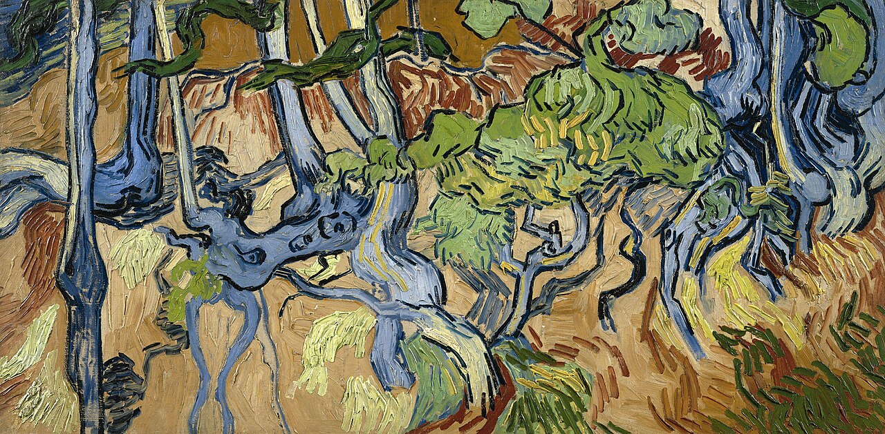 Vincent van Gogh, Tree Roots, 1890, Auvers-sur-Oise
