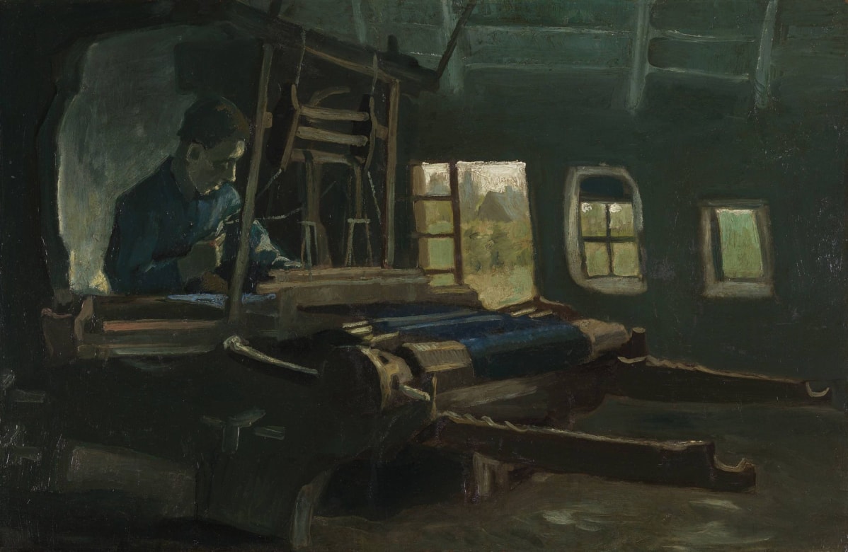Weaver: Interior with Three Windows