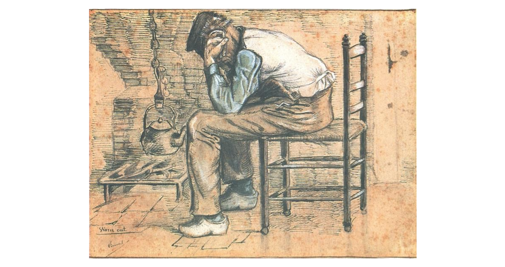 Vincent van Gogh, Worn Out, 1882, The Hague