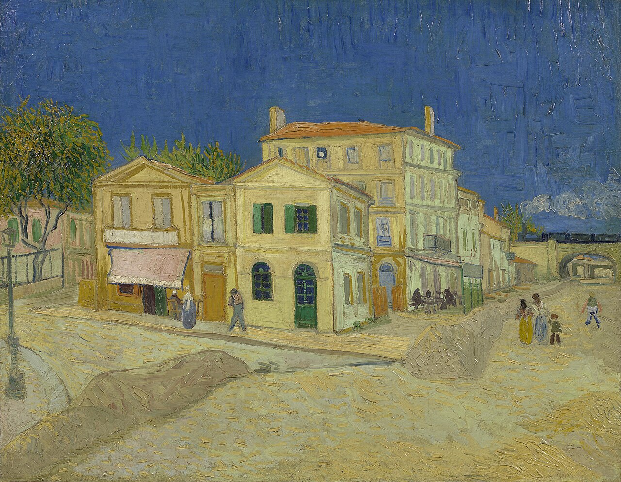 Vincent van Gogh, The Yellow House (The Street), 1888, Arles